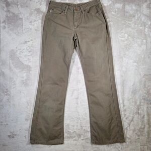 Carhartt Women's Traditional Fit Boot-Cut Canvas Jean 8 X 32 Lower Mid Rise